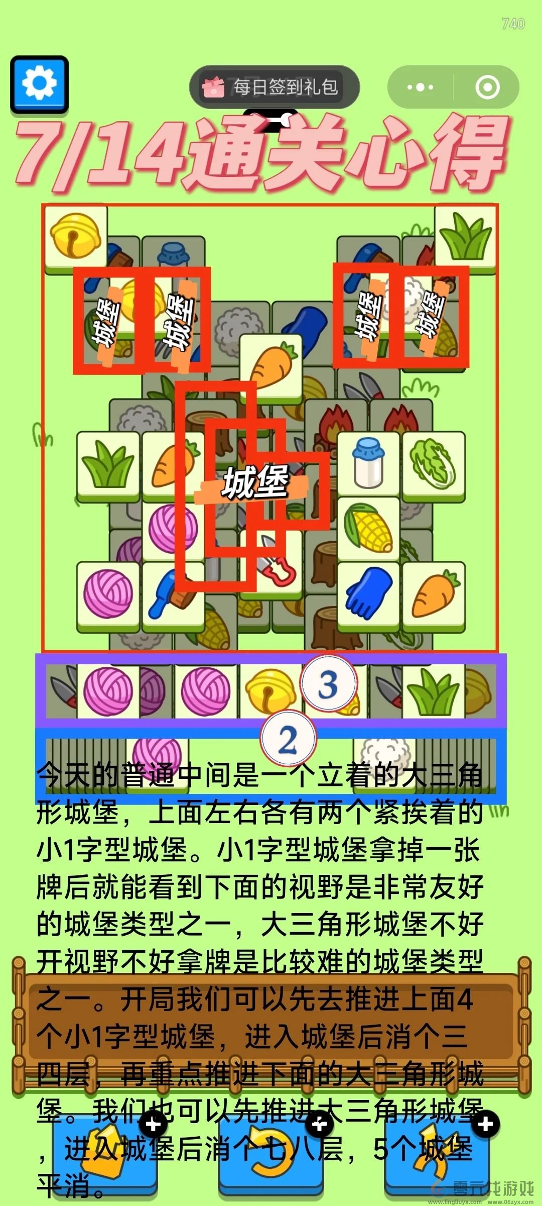 羊了个羊7月14日攻略