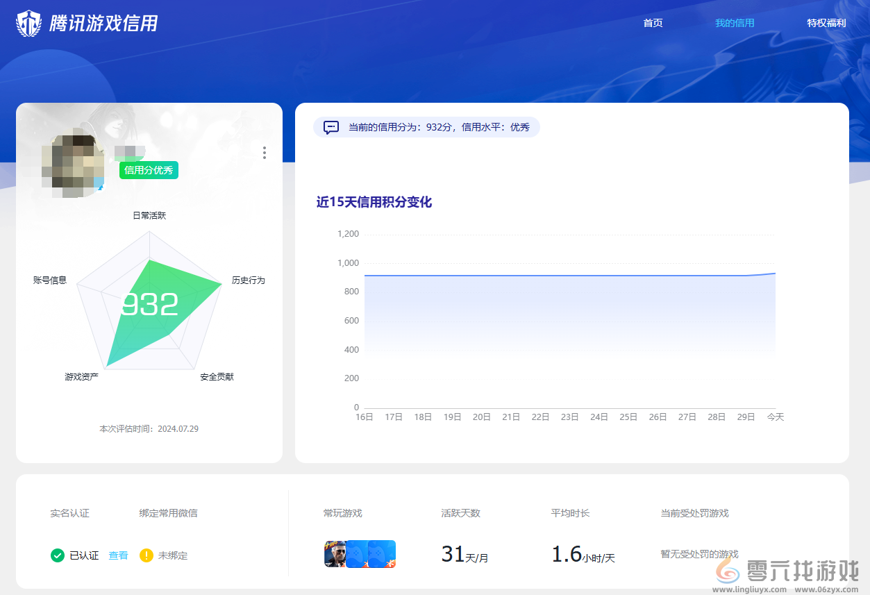 cf信用星级查询方法图3