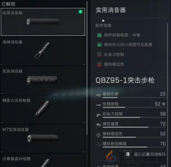 三角洲行动QBZ95-1配件怎么选择 QBZ95-1配件选择攻略图2