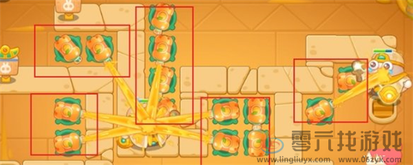 保卫萝卜4法老归来第77关怎么过 法老归来第77关通关攻略图8