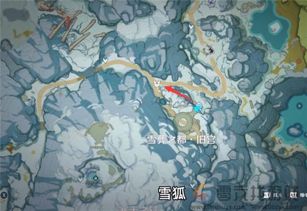 原神雪狐位置在哪 原神雪狐位置攻略图2