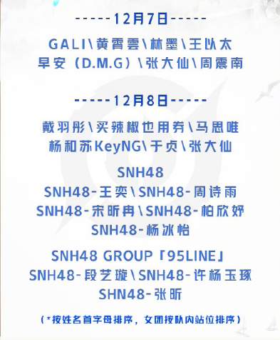 王者荣耀2024电竞派对音乐节请了多少嘉宾 王者荣耀2024电竞派对音乐节嘉宾名单一览图1