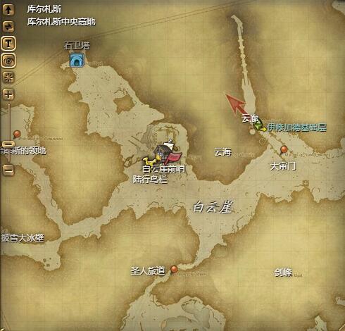 ff14木桩具体位置图4