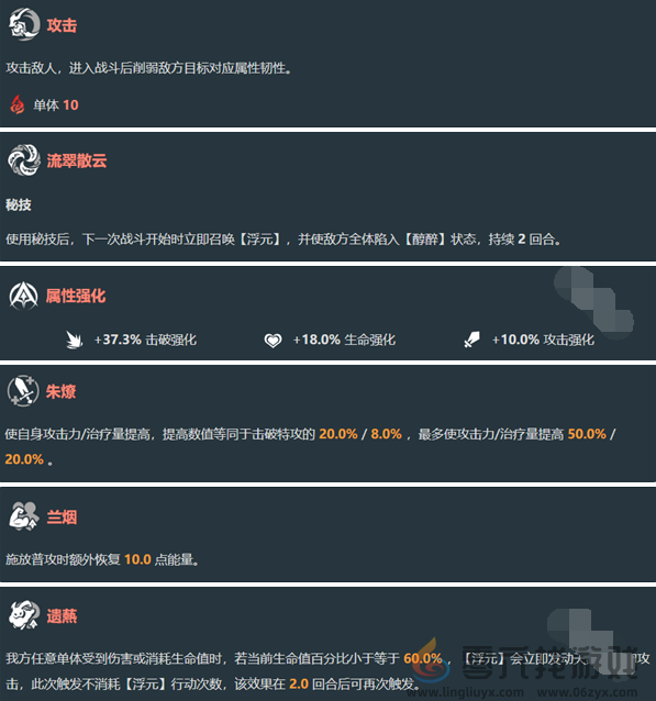 崩坏星穹铁道灵砂技能介绍(图6)