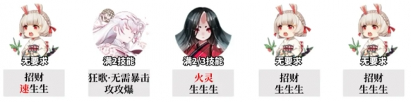 阴阳师追音逐梦低配阵容搭配推荐(图2)