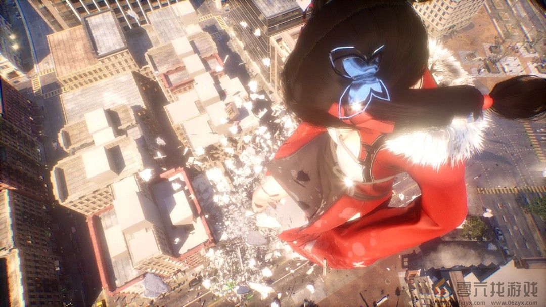 《女巨人游乐场》新截图 巨大美女大肆破坏城市(图3)