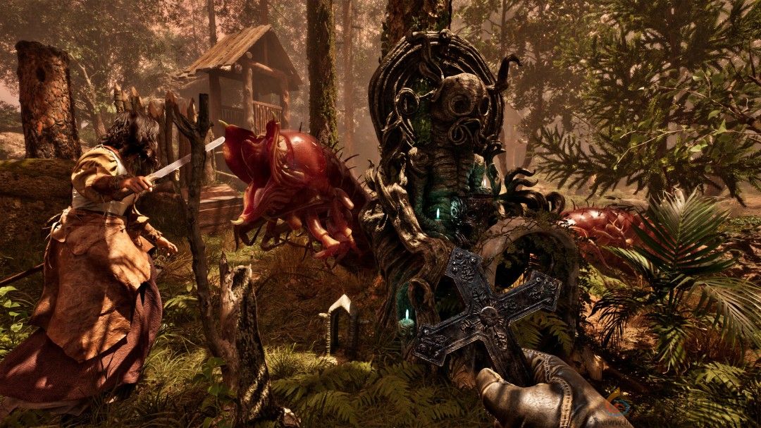 四人合作新游《土丘：克苏鲁凶兆》实机预告(图6)