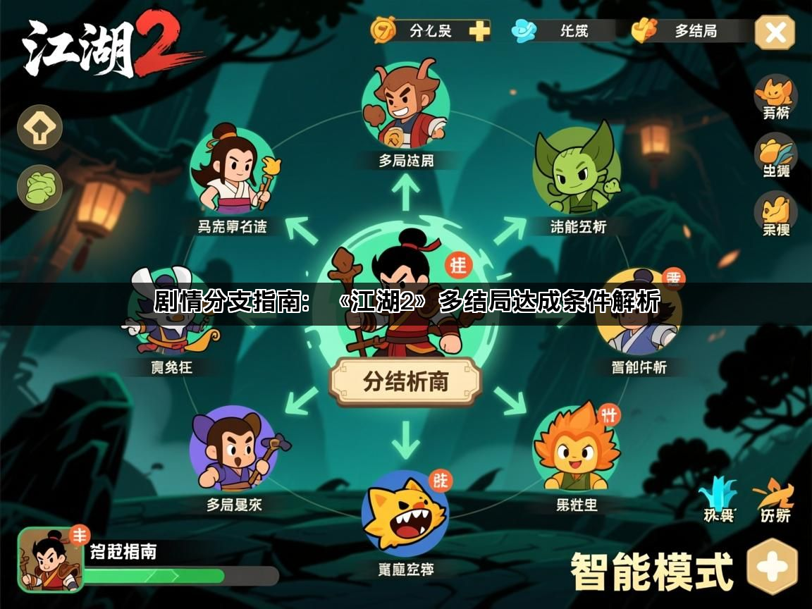 剧情分支指南：《江湖2》多结局达成条件解析(图1)